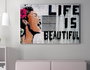 Wallity Lienzo Decorativo Banksy WY132 50 x 70 cm